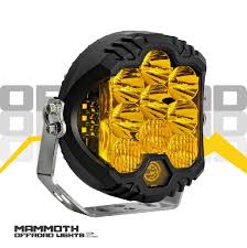 SIDE SHOOTER COLOR AMBAR ILLUME MAMMOTH OFROAD LIGHTS - IIlume